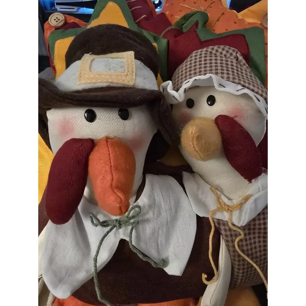 Kohl's Thanksgiving Turkey Pillow Fall Harvest Decor NWT
